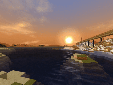 ESBE 2G माइनक्राफ्ट बेडरॉक शेडर्स Minecraft PE (Bedrock)