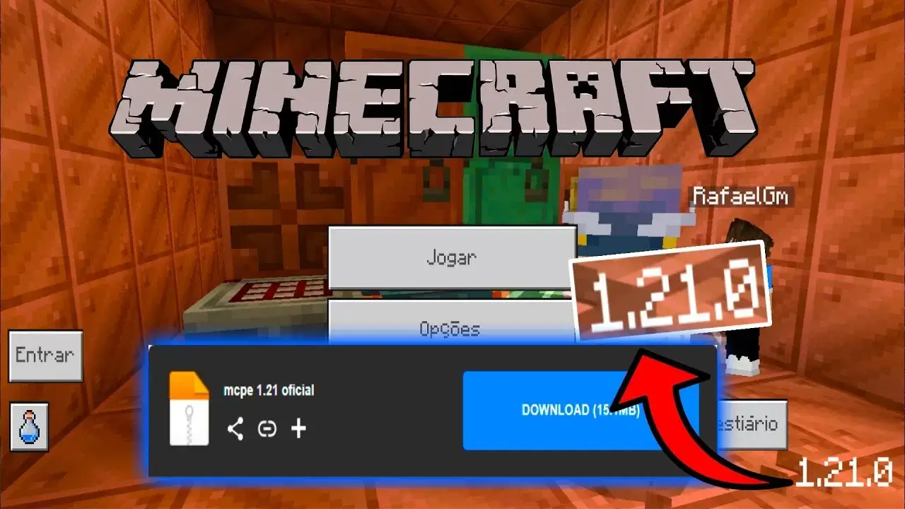 Minecraft बेडरॉक / PE 1.21 डाउनलोड करें Minecraft PE (Bedrock)