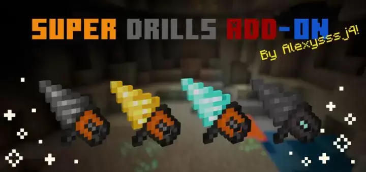 ड्रिलिंग मॉड्यूल Minecraft PE (Bedrock)