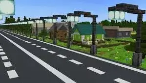 Map: Long-distance freeway