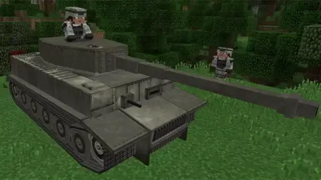 Minecraft के लिए टैंक मोड Minecraft PE (Bedrock)