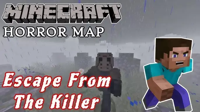 मानचित्र: हत्यारे से बचना Minecraft PE (Bedrock)
