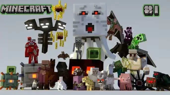 40 मोब मॉड Minecraft PE (Bedrock)